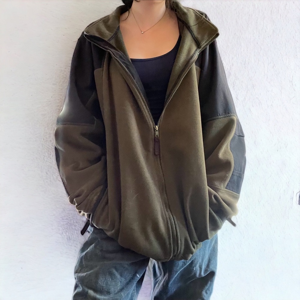cabela’s green work coat